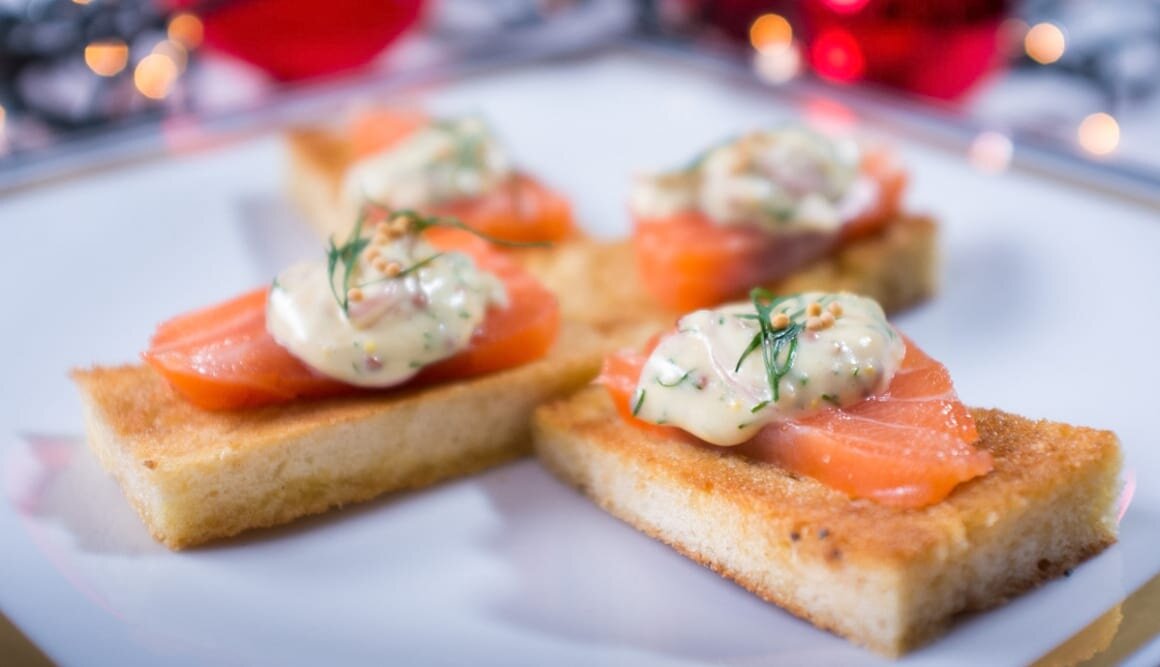 Hardallı Norveç Somonlu Yılbaşına Özel Gravlax