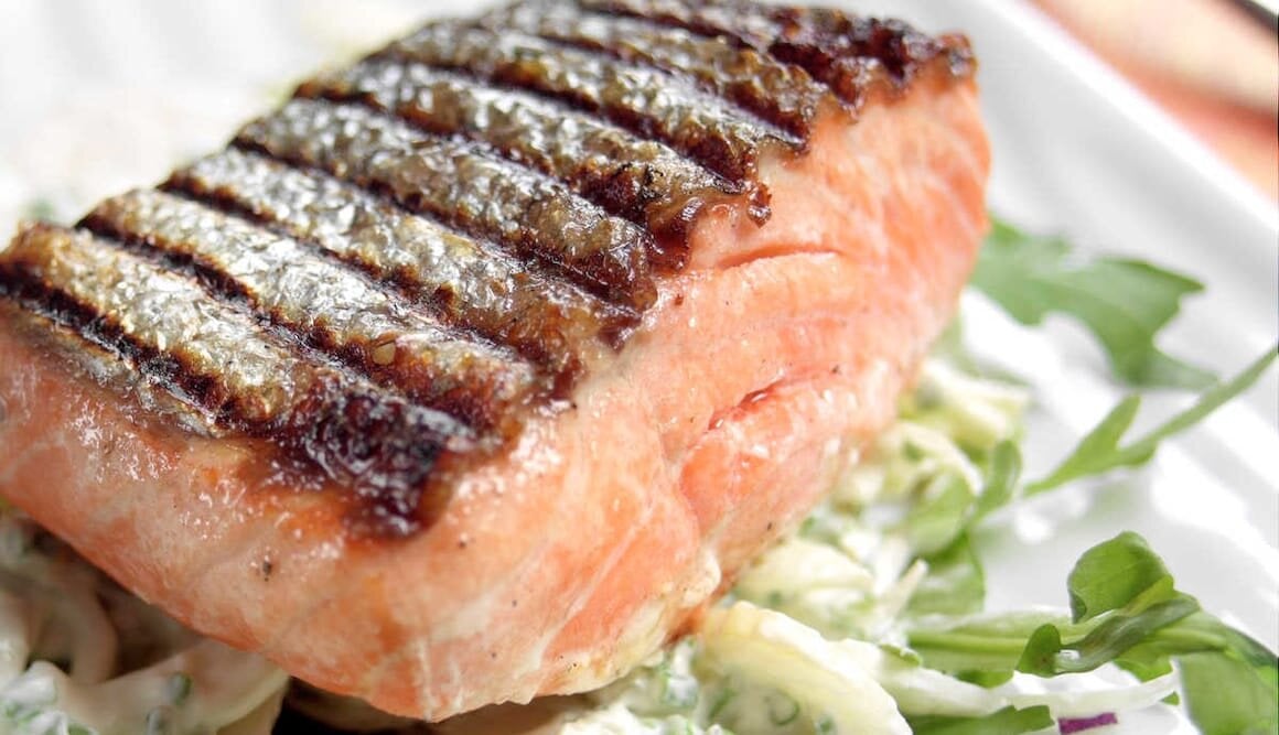 Grilled Norwegian Salmon with Fennel