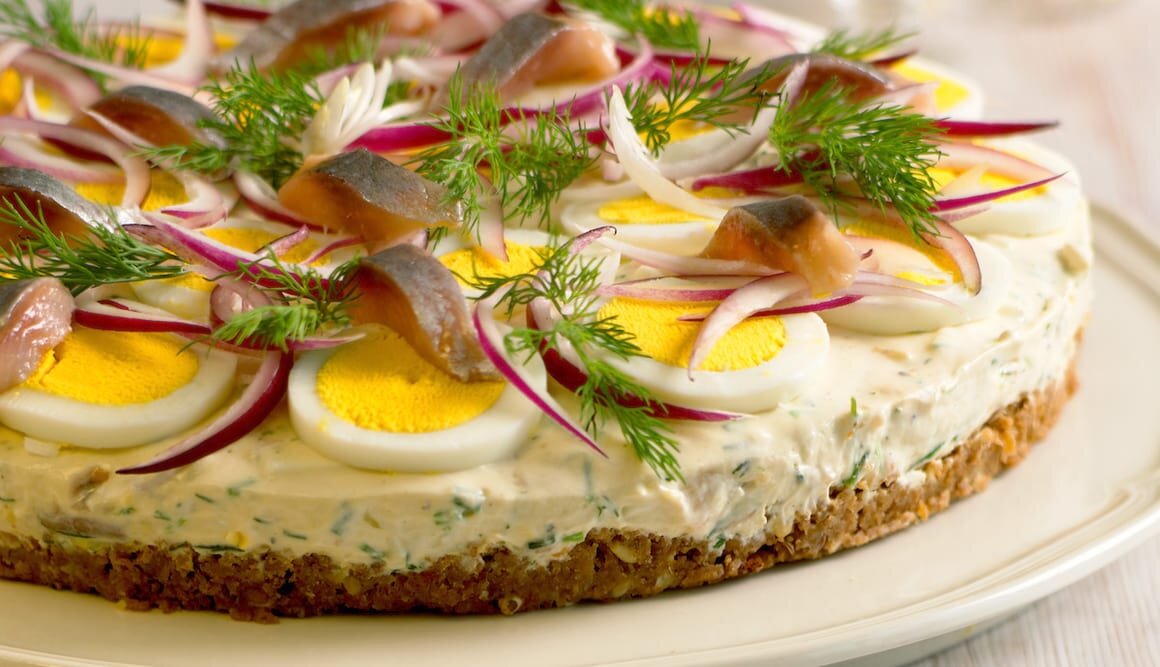 Herring cake