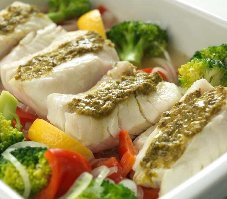 Cod Fish Recipe Oven Baked Cod Fish With Asparagus And Cherry Tomatoes