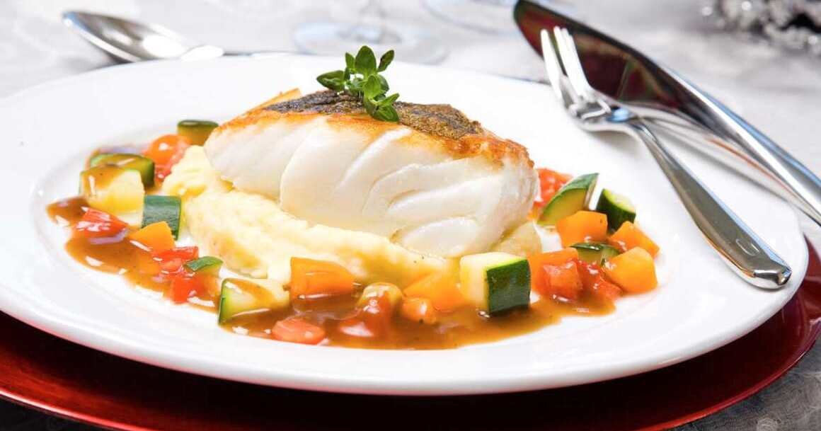 Norwegian Cod with Red Wine Sauce | Seafood from Norway