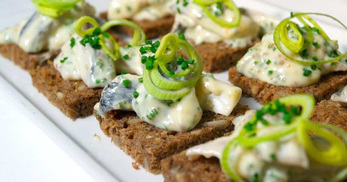Vendace Fish Roe Pickled Norwegian Herring with Vendace Roe | Seafood from Norway