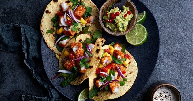 Cod Mexican Taco with Norwegian cod | Seafood from Norway
