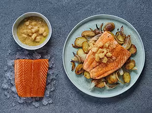 Fjord Trout and Apple Sauce