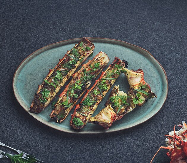 Oven-baked Norwegian Red King Crab Legs