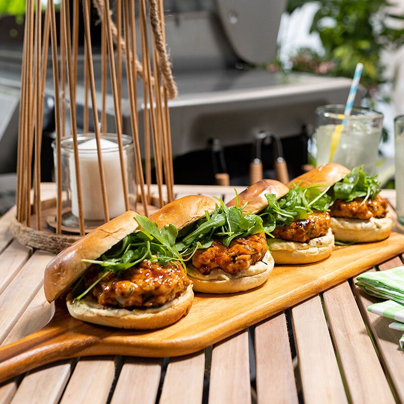 Norwegian Salmon Burger