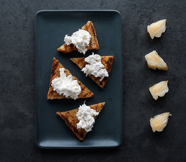 Baccalà mantecato with Norwegian stockfish