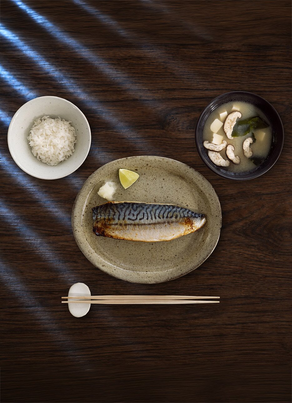Korean inspired Mackerel dish